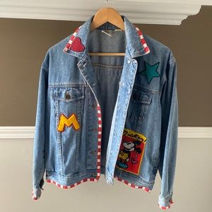Beautiful Mickey Mouse, Disney, Jean jacket!